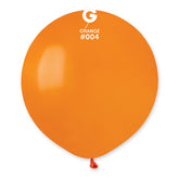 Globo 19" G150 Naranja "Orange 004" 50uds